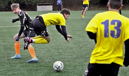 PU FK Jaroměř B - MFK N. Město n. M., 15.3.2025, foto: Zdeněk Hrobský